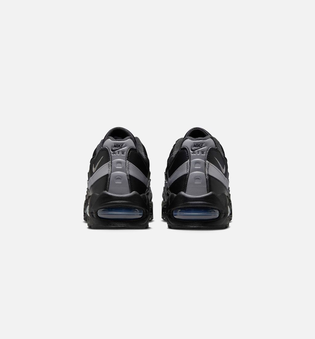 Air Max 95 Big Bubble OG Reflective Accents - Men's Lifestyle Shoe (Black/Black/White/Metallic Silver)
