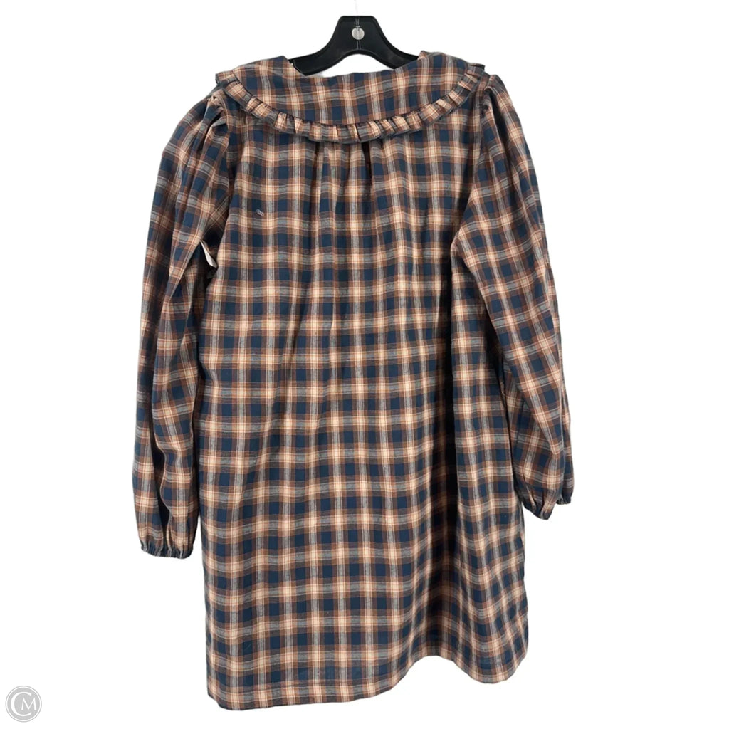 Dress Casual Short By Heyson In Plaid Pattern, Size: L