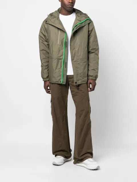 Moncler feather down hooded jacket