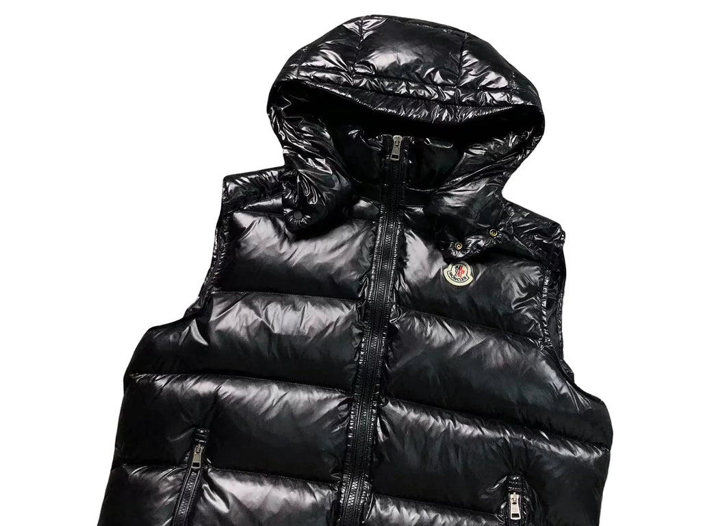 Moncler Bormes Gilet — Black