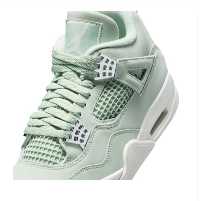 (WMNS) Air Jordan 4 Retro 'Seafoam Sail' HV0823-003 119