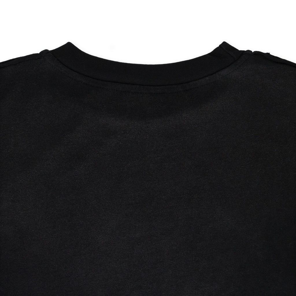 MULTI TAG BLACK T-SHIRT