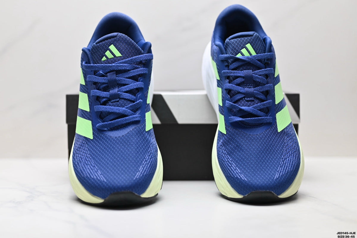 Adidas K81801550 Unisex Running Shoes - 2 Colorways incl. Blue/Green & Coral/Blue