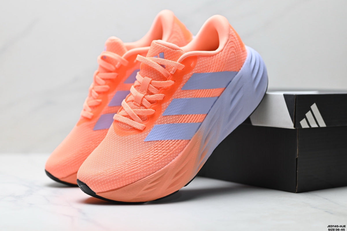 Adidas K81801550 Unisex Running Shoes - 2 Colorways incl. Blue/Green & Coral/Blue