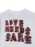Paly lettering crew-neck sweatshirt