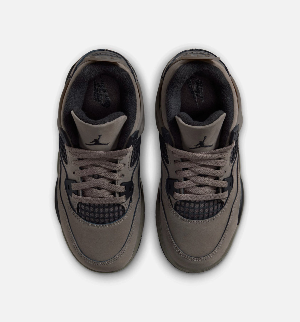 Air Jordan 4 Retro Preschool Lifestyle Shoe - Cave Stone/Black/Moon Dust