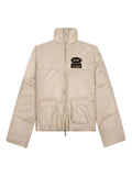 RHUDE embroidered puffer jacket