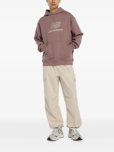 New Balance logo-print hoodie