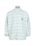 Balenciaga striped zip-up jacket