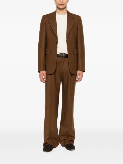 SANDRO long-sleeve buttoned blazer