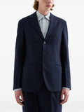 Jil Sander wool poplin blazer