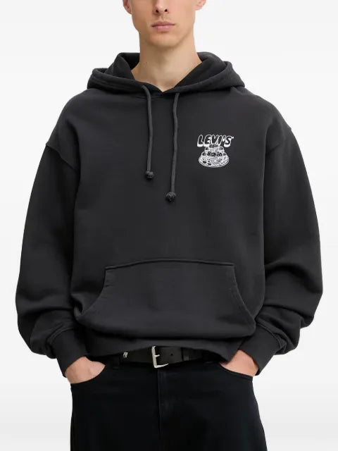 Levi's graphic-print drawstring hoodie