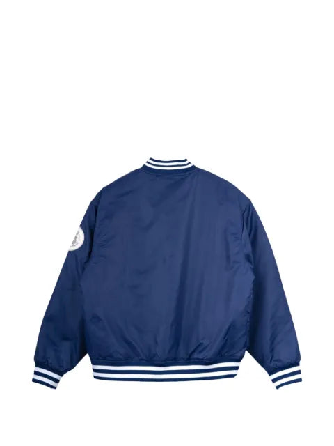 Sinclair logo-embroidered bomber jacket