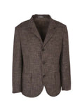 Corneliani textured single-breasted blazer