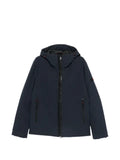 Peuterey hooded logo-patch jacket