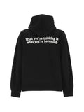 sacai Muhammad Ali graphic-print oversized hoodie