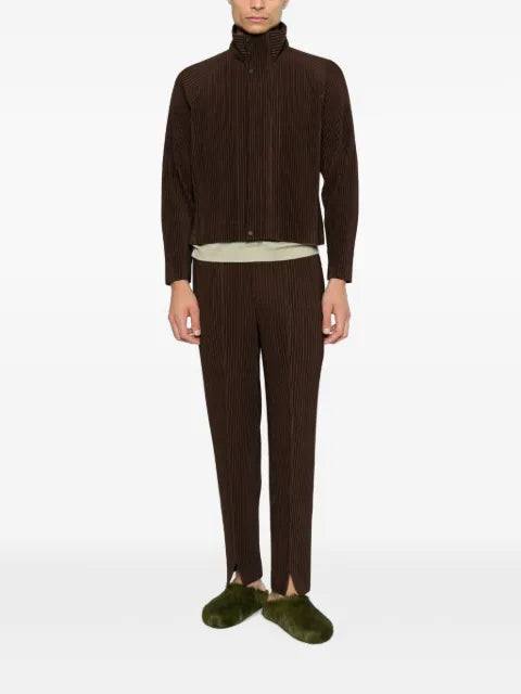 Homme Plissé Issey Miyake plissé raglan-sleeve sweater
