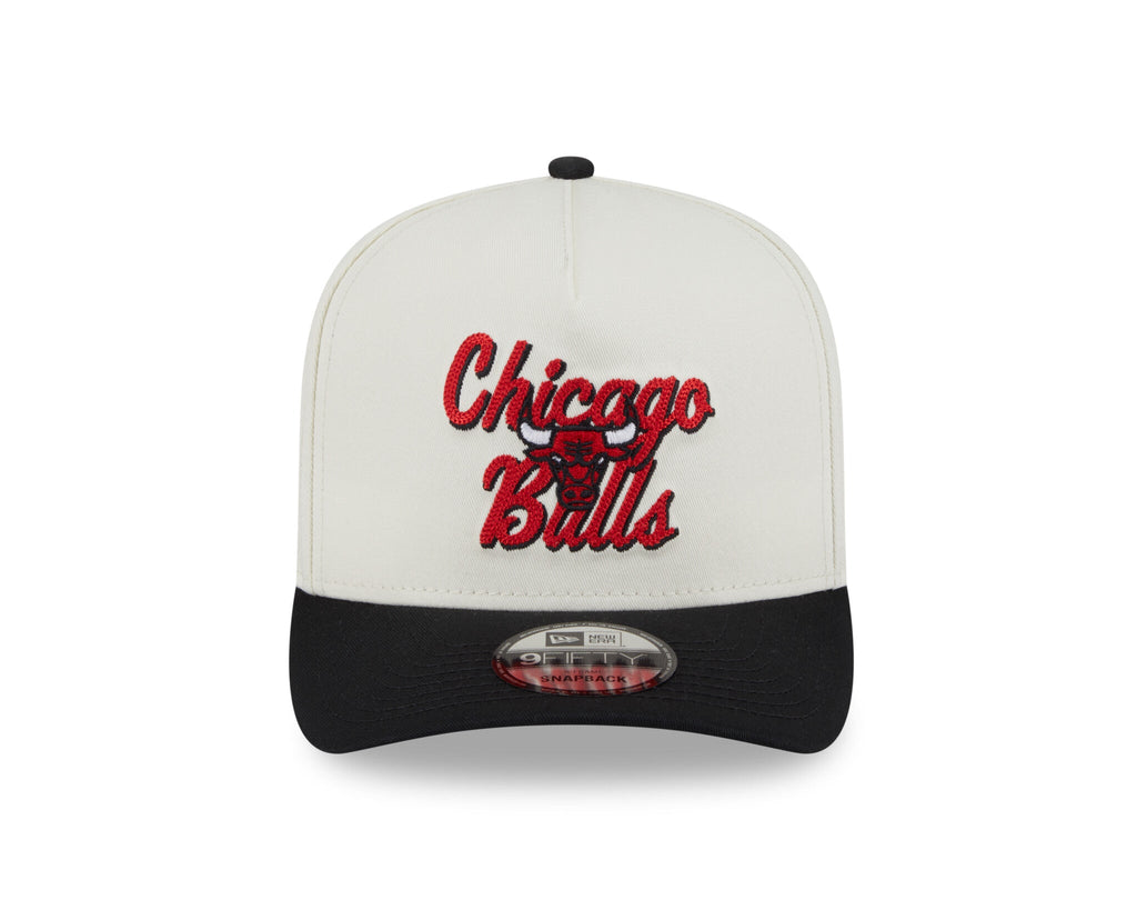 New Era 950 A-Frame Chicago Bulls Chainstich Snapback Hat