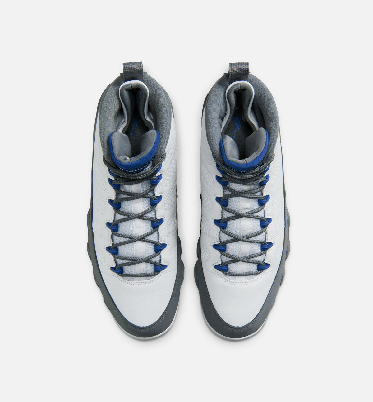 Air Jordan 9 Retro Men's Lifestyle Shoe - White/French Blue/Flint Grey