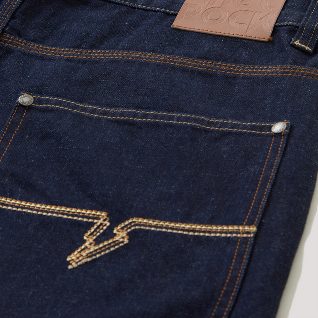 Chet Rock Elroy Jeans: Blue Rinse Wash