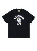 Bape Multi Camo College T-Shirt Black