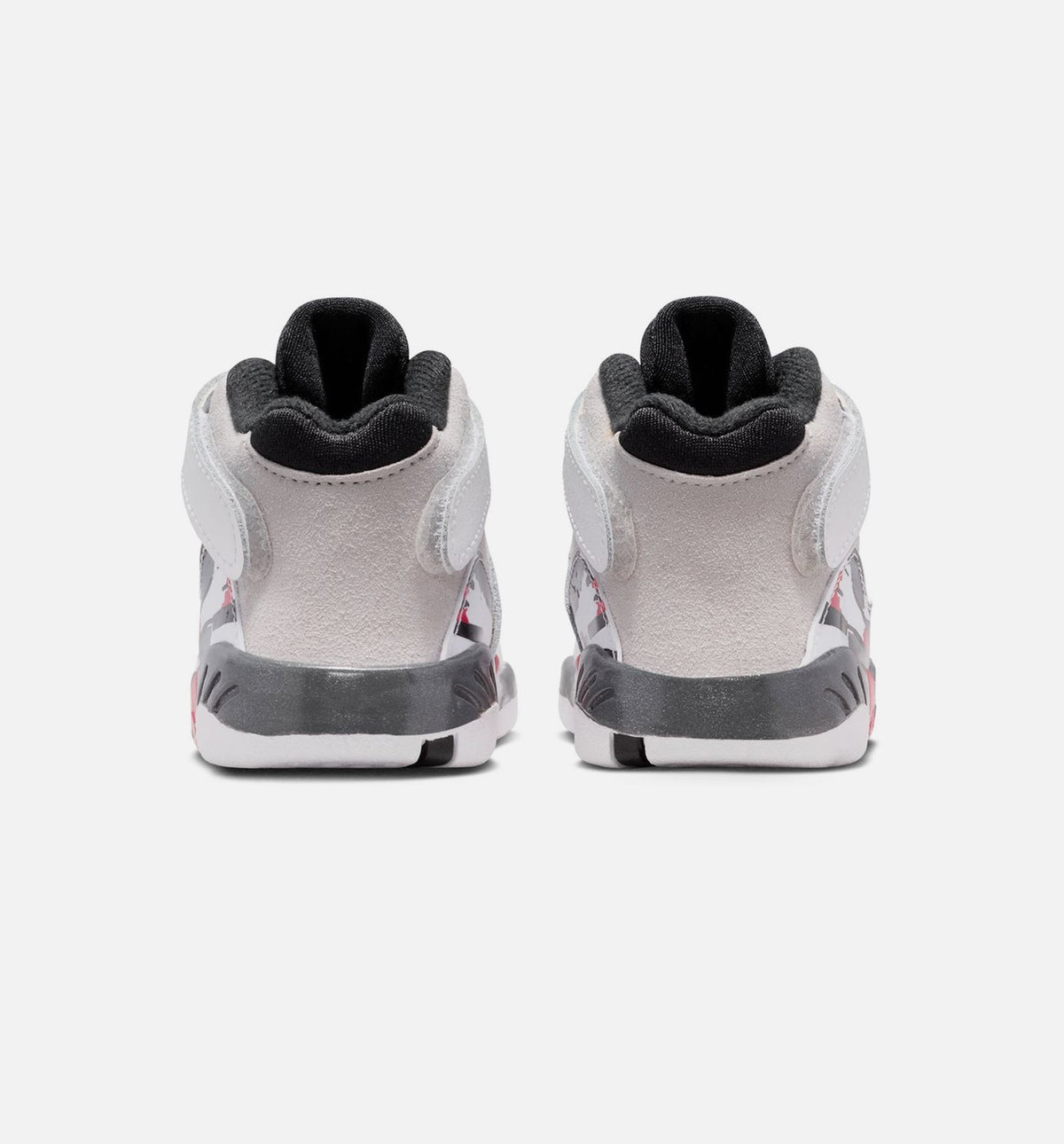 Air Jordan 8 Retro “White and True Red” Baby and Toddler Lifestyle Shoes