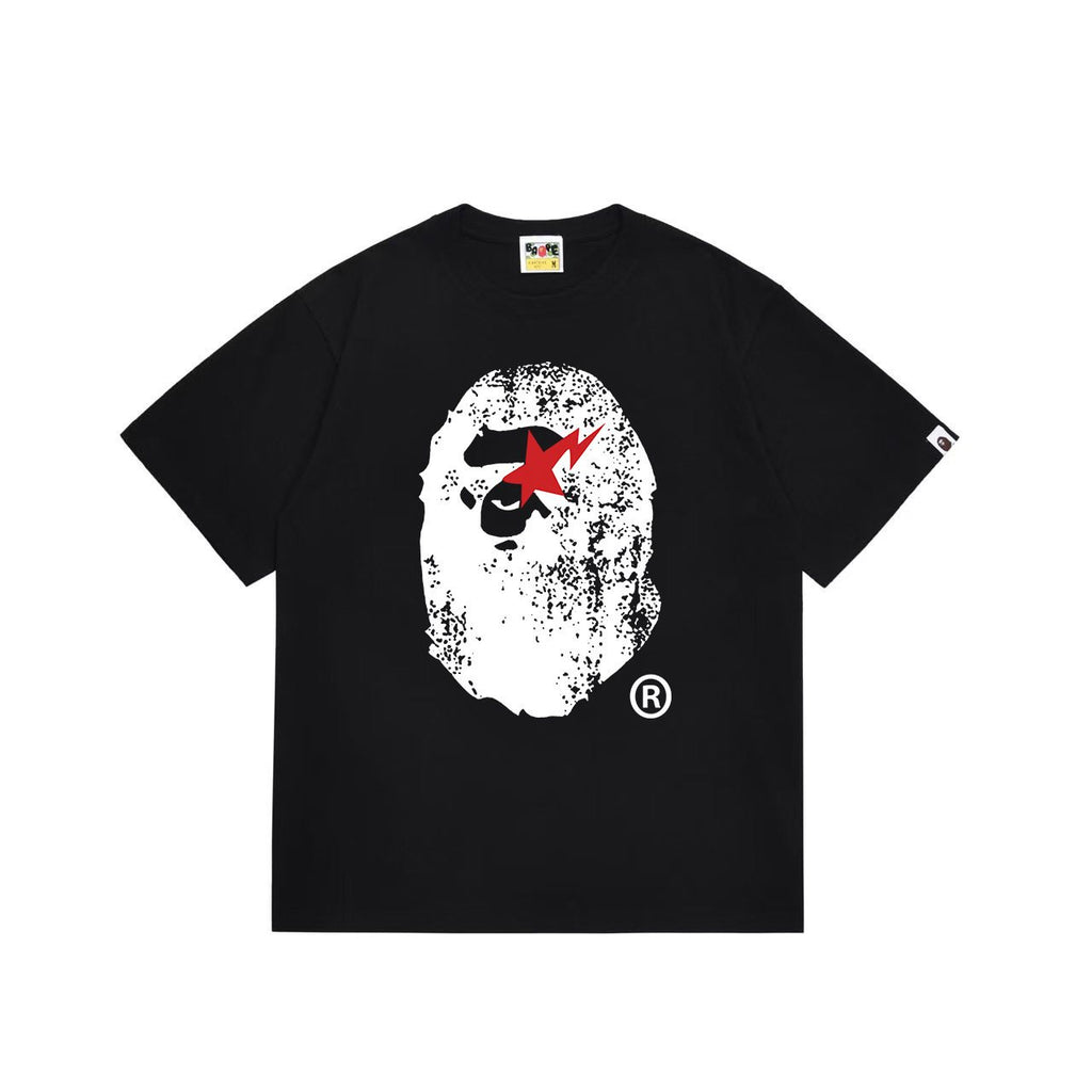 BAPE Ape Face Graphic Short-Sleeve T-Shirt