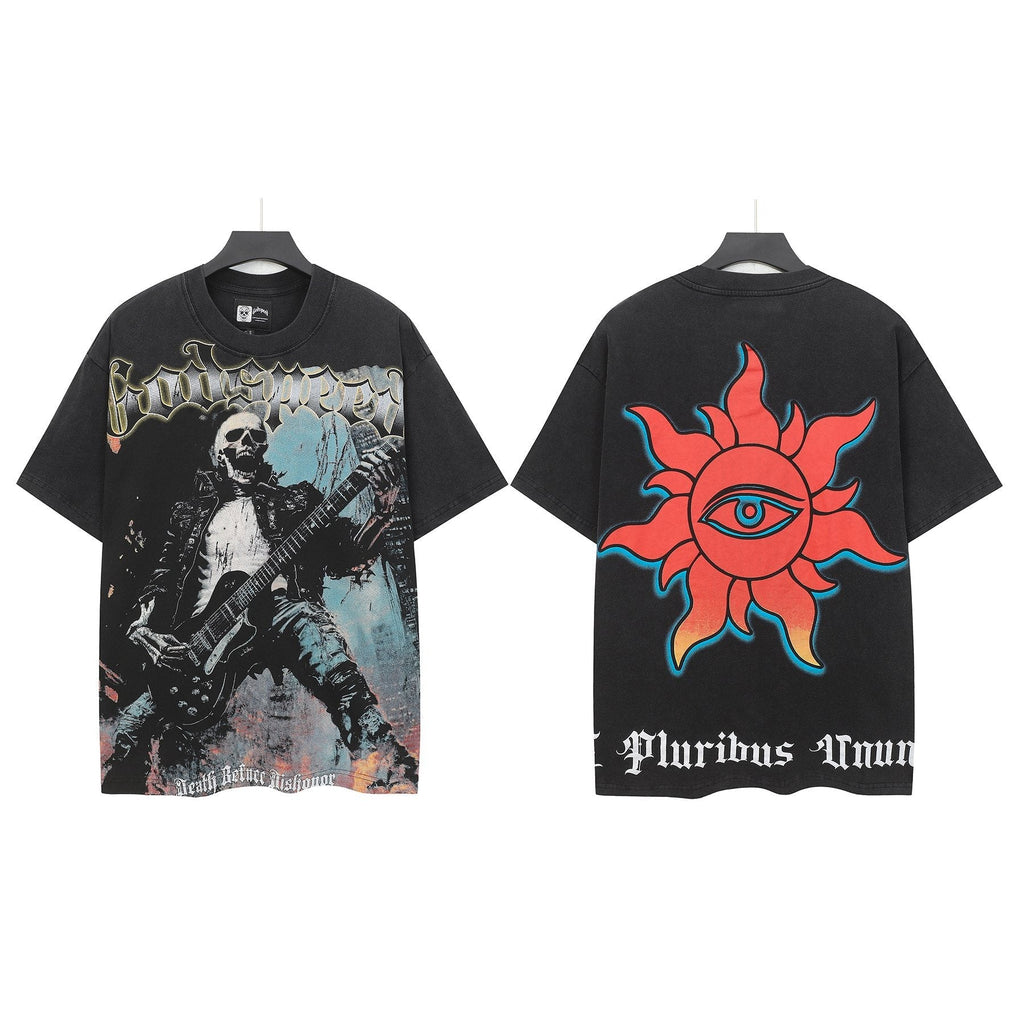 Godspeed Death Before Dishonor Graphic T-Shirt