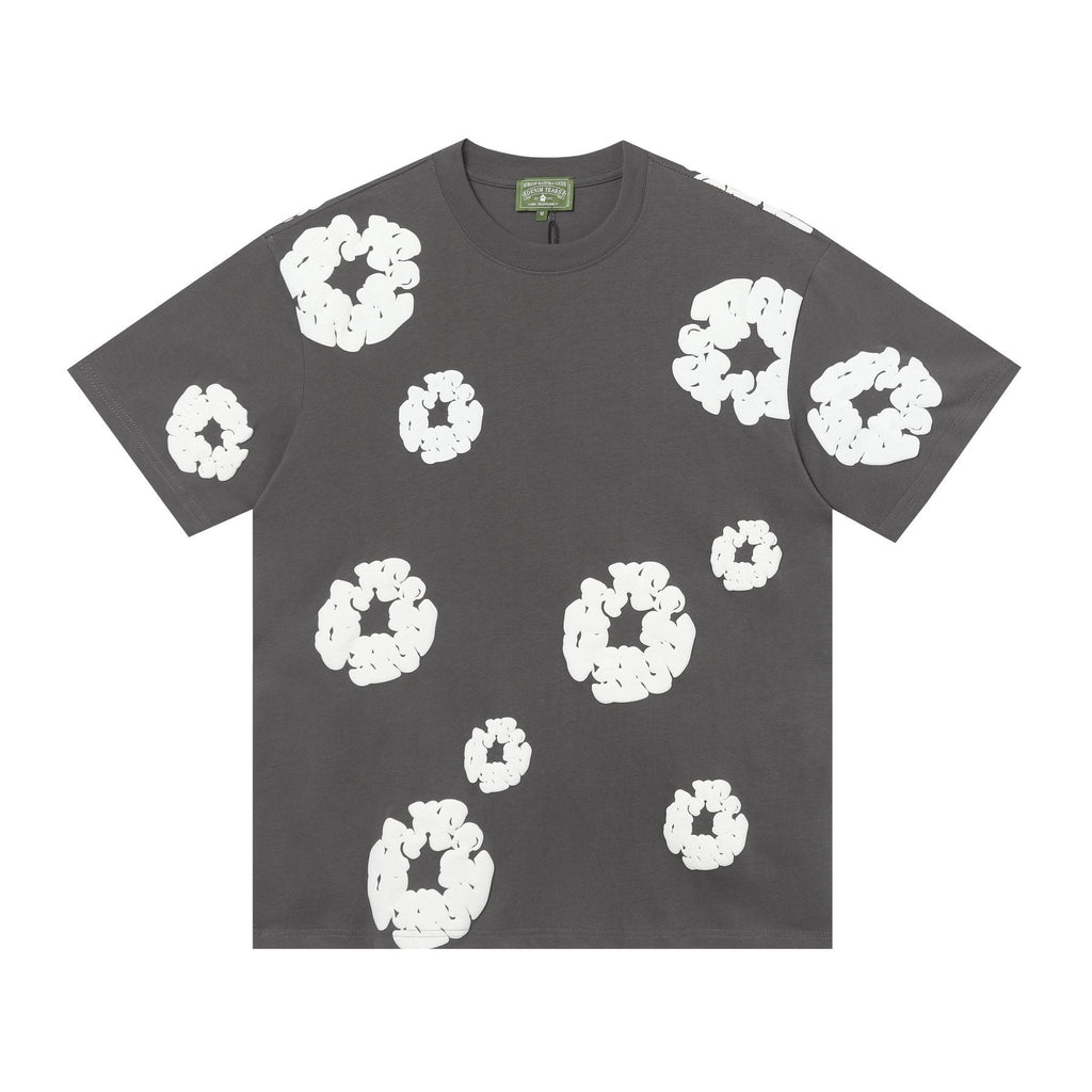 DENIM TEARS All-Over Floral Cloud Graphic T-Shirt