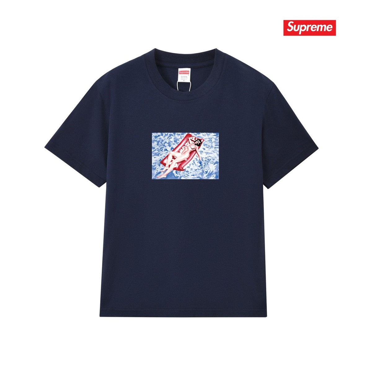 Supreme Rectangular Graphic T-Shirt