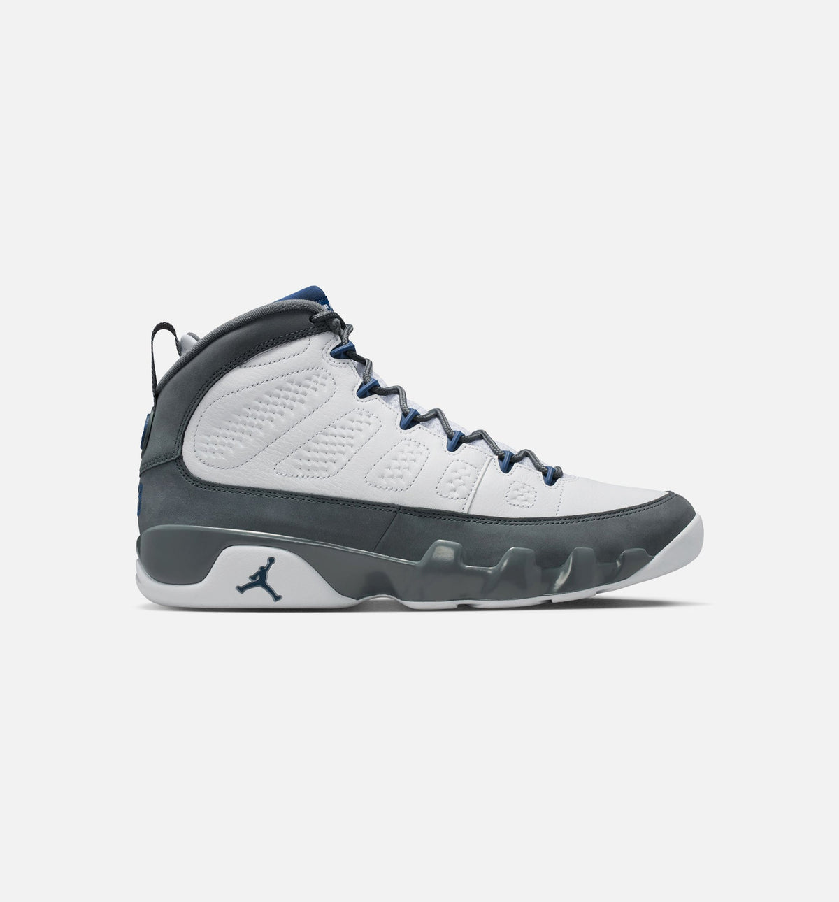 Air Jordan 9 Retro Flint Grey and French Blue | Men's Lifestyle Shoe | White/French Blue/Flint Grey