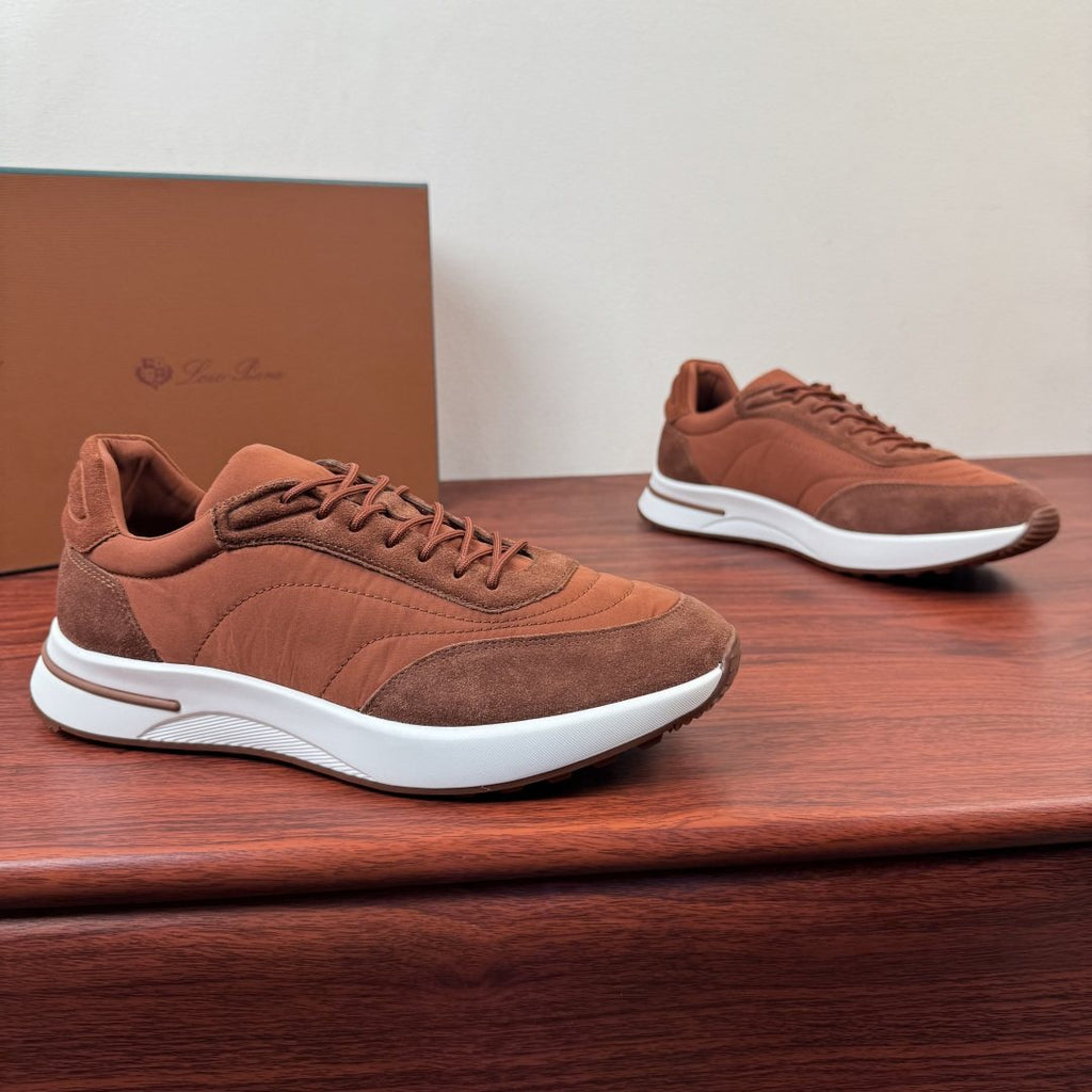 Loro Piana Men's Low-Top Sneakers - Padded Collar