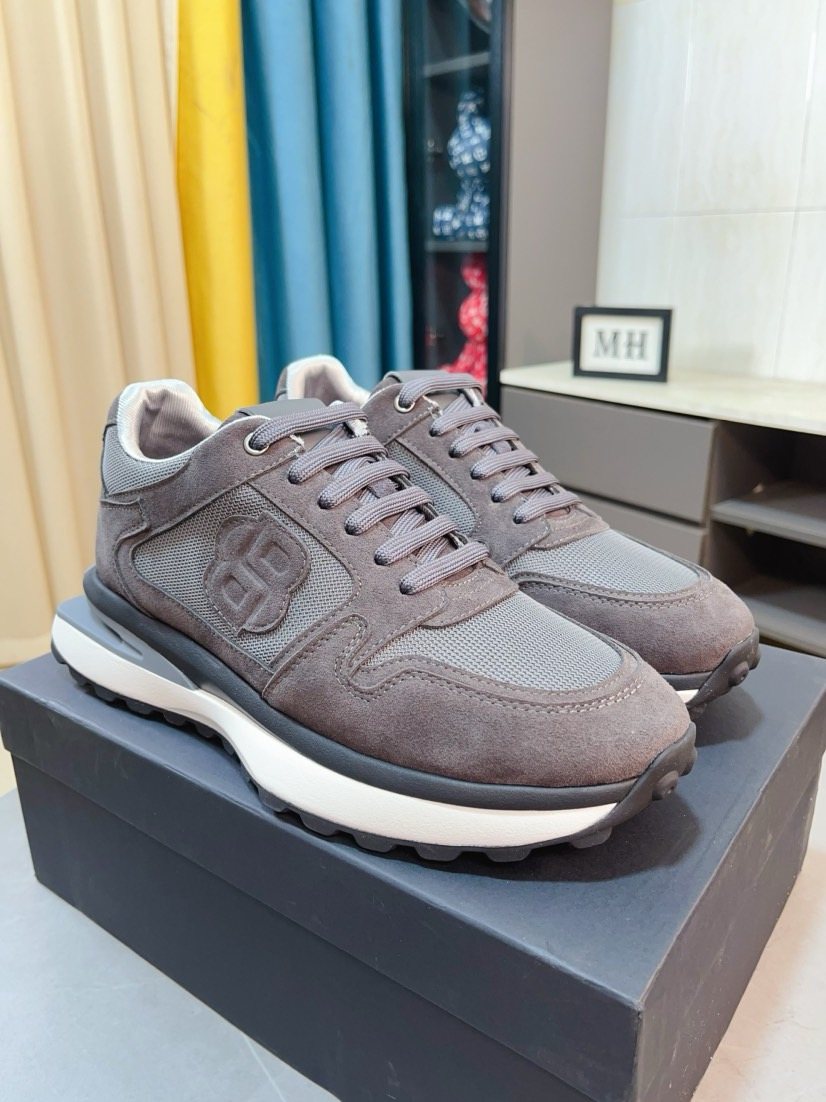 Hugo Boss Men's Layered Low-Top Sneakers